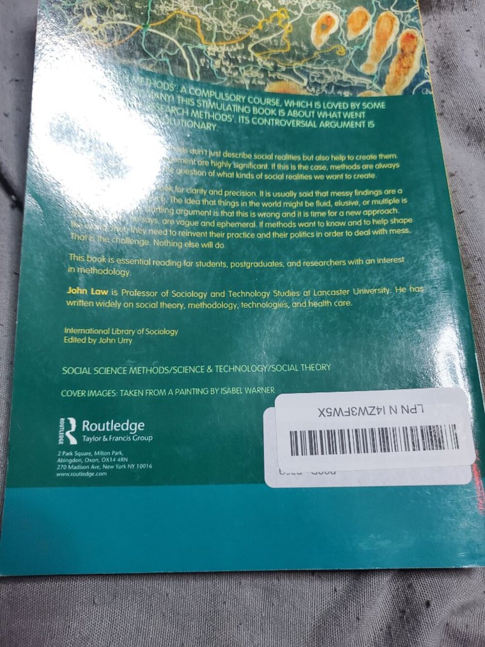 After Method: Mess in Social Science Research 2004 Paperback ROUTLEDGE Book eng - Picture 2 of 2
